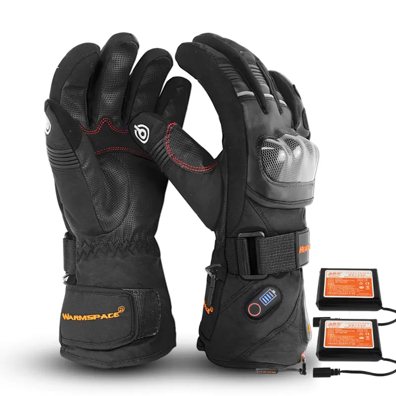 Guantes para invierno calentados por una batería de 6000 Mah - extra cálidos