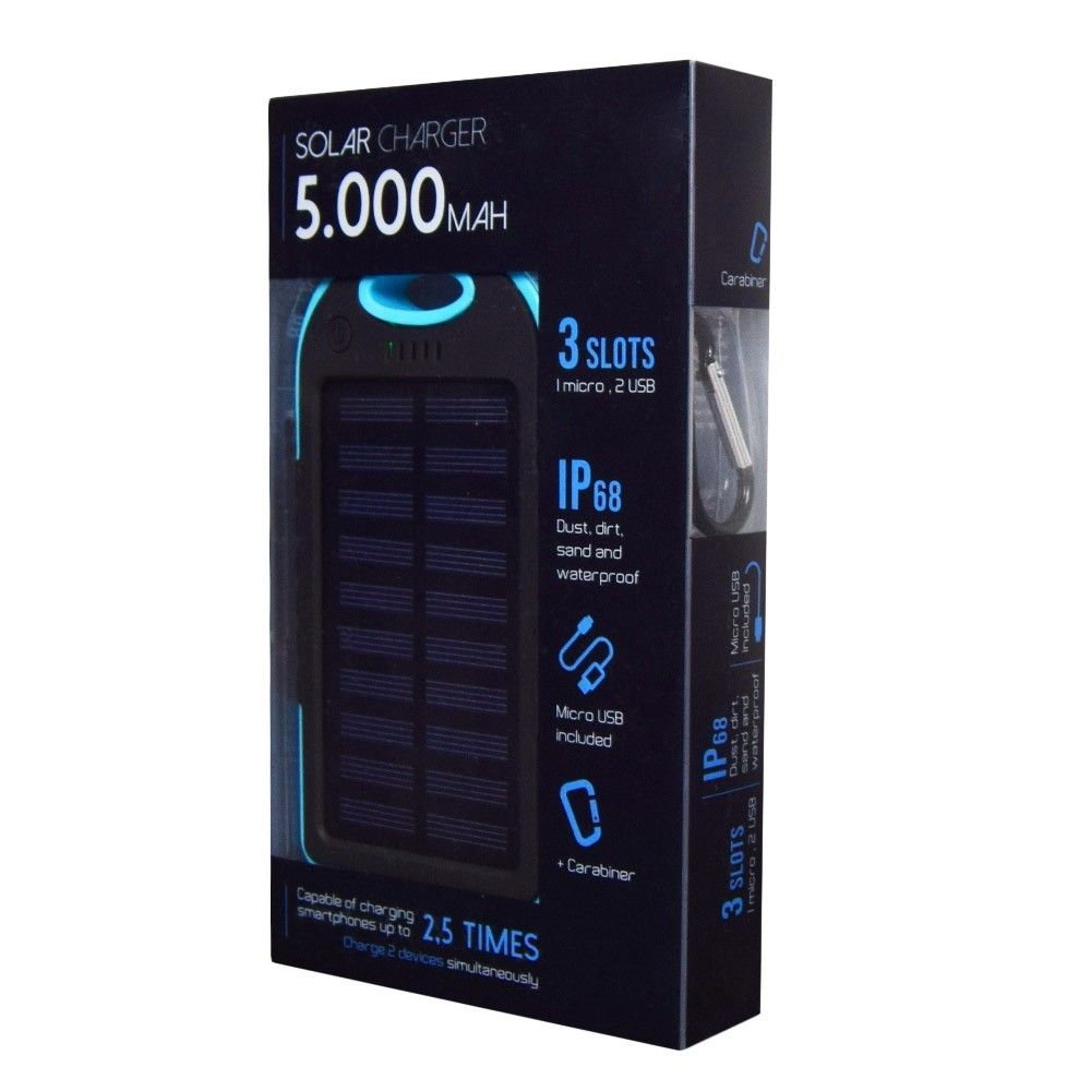 cargador de celular solar 5000mah